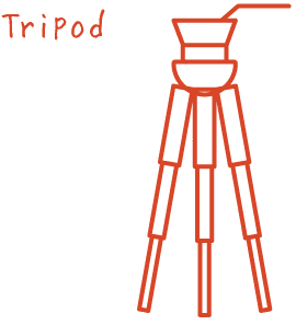 Tripodのイラスト